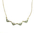 14K Gold Diamond & Emerald Star Of Bethlehem Opening Magnetic Necklace